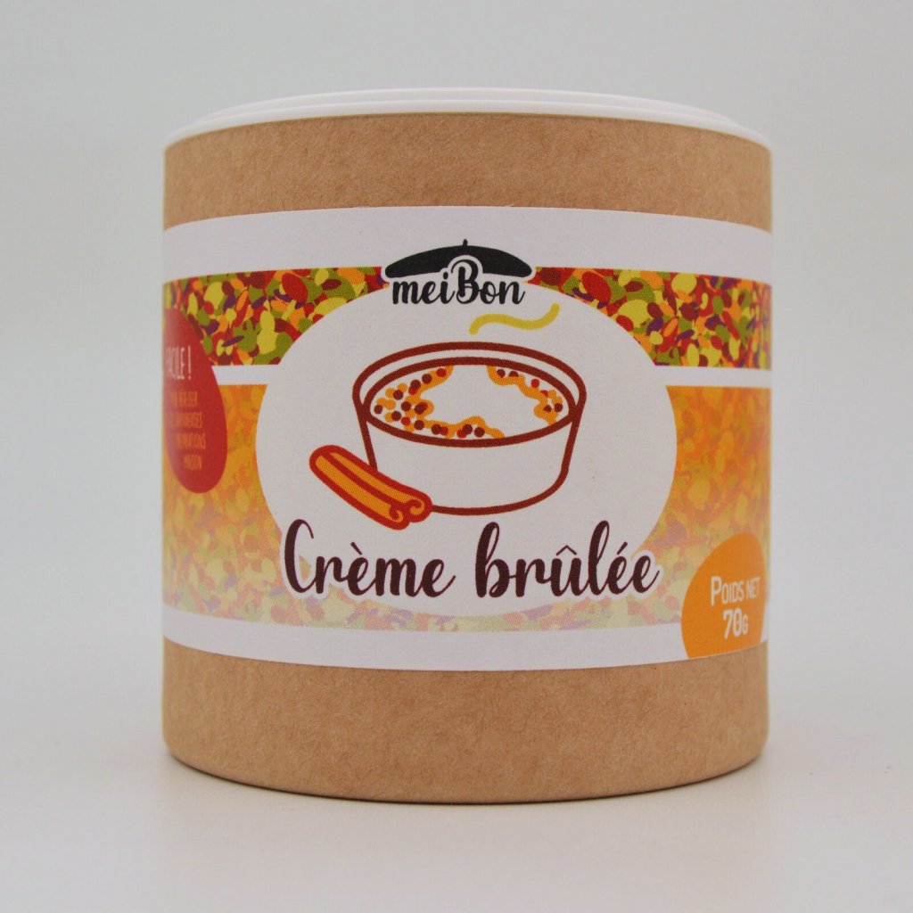 Melange d'epices pour creme brulee - vue de face